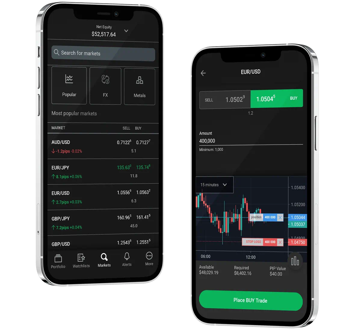 Trading Platform Mobile App